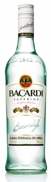 Bacardi Superior White Rum 37,5% Vol. 3 L Flasche