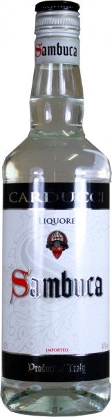 Carducci Sambuca 40% - 0,7 L