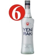 6 x Yeni Raki 45% - 0,7 L