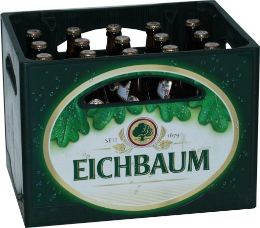 20 x Eichbaum Export 0,5L 5,5%vol. Originalkiste MEHRWEG