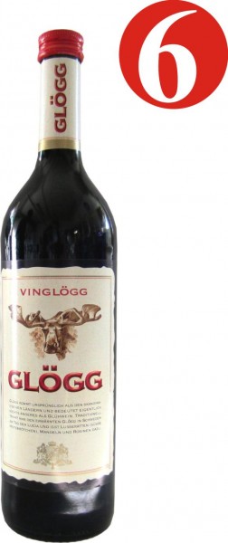 6x Glögg - Glühwein 0,75l