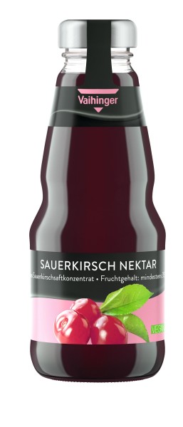 24 x Niehoffs Vaihinger Sauerkirsch Nektar 0,2l Glasflasche in Originalkiste Mehrweg