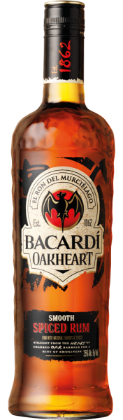 Bacardi Rum Oakheart 35 % vol. 0,7 L