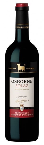 E-Toledo Osborne Solaz Tempranillo/Cabernet Sauvignon