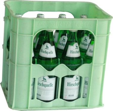 Hirschquelle Natürliches Heilwasser 12 x 0,75L Glasflasche Mehrwegpfand Originalkiste